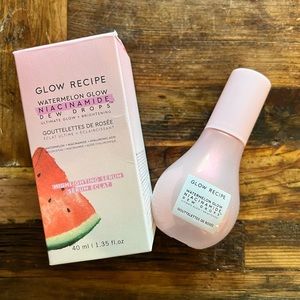 NIB full size Glow Recipe Watermelon Glow niacinamide dew drops serum